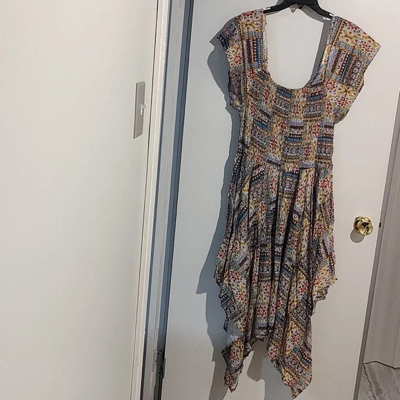 Ladies Shore Drive Plus Size Patchwork Dress - Picture 2 of 10